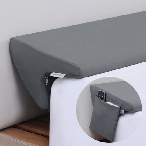 Vekkia Bed Wedge Pillow for Headboard Gap, Queen 60"x10"x8" by Vekkia