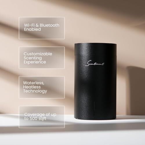 Scentiment Diffuser Oil - White Lotus | Aromatherapy Home Fragrance | Inspired by 5-Star Hotels | Luxurious Scent with Notes of Wild Fig, Vetiver, Almond, Sandalwood (500 mL)