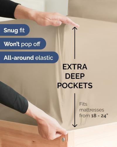 Extra Deep Flex Top Split Head King Sheet Set - Image 4