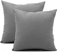 TAOSON 100% Cotton 300 Thread Count 2pc / Pair Pillow Cover Pillowcase Pillow by TAOSON