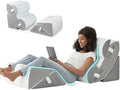 Hansleep Bed Wedge Pillow Set for After Surgery 6PCS, Post Surgery Pillow for by Hansleep