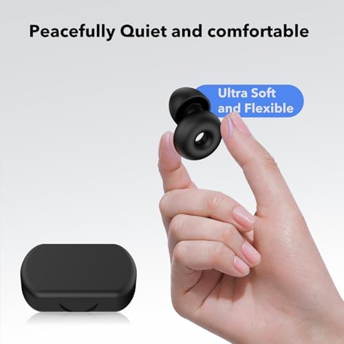 -40dB Ear Plugs for Sleeping Noise Cancelling Ear Plugs for Noise Reduction & - Image 4