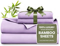 Love's cabin 3 Piece Twin Sheet Set, 100% Rayon Derived from Bamboo, Cooling & by Lovescabin