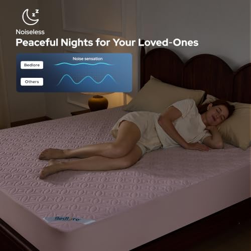 BEDLORE Waterproof Mattress Protector, California King Size Mattress Pad - Image 4
