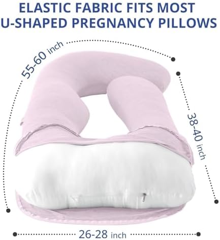 Sasttie Cooling Pregnancy Pillow Cover - Image 4