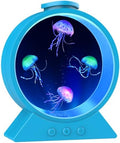Jellyfish Lamp for Sleep Anxiety Calming Night Light for Bedroom(Blue) by Eyesound