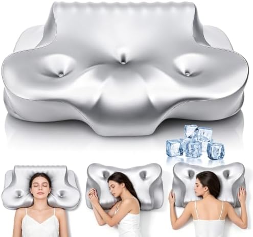 Dayme Memory Foam Pillows for Neck Support – Cooling Neck Pillow by Dayme
