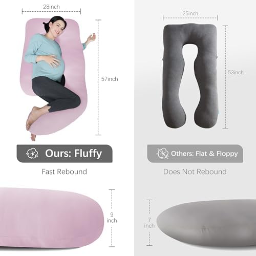 MOON PARK Pregnancy Pillows for Sleeping - Image 7