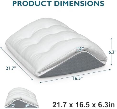 Shinnwa Knee Wedge Pillow, Convertible Knee Pillow - Image 5