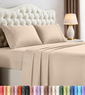 King Sheets Set, 4 Pieces 16" Deep Pocket Hotel Luxury Bed Sheets by UTOPIABEDDING
