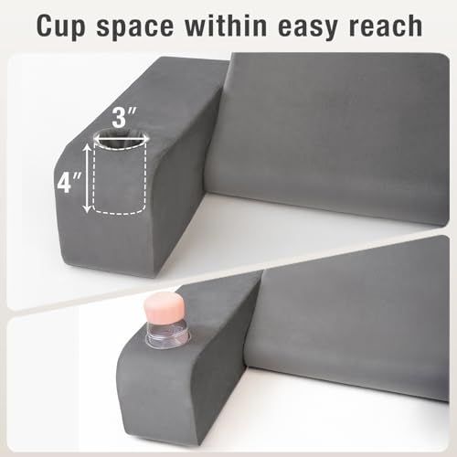 ENITYA 19" Reading Pillow for Bed - Image 3
