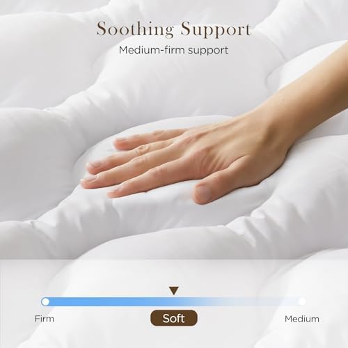 3 Inch Memory Foam Mattress Topper Back Pain Relief - Image 6