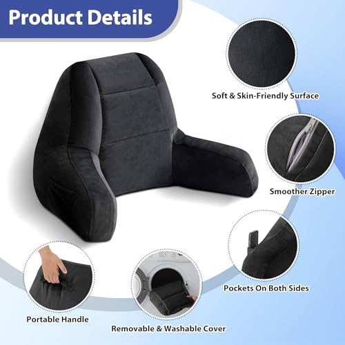 IASEAHK Reading Pillow, Back Pillow - Image 5
