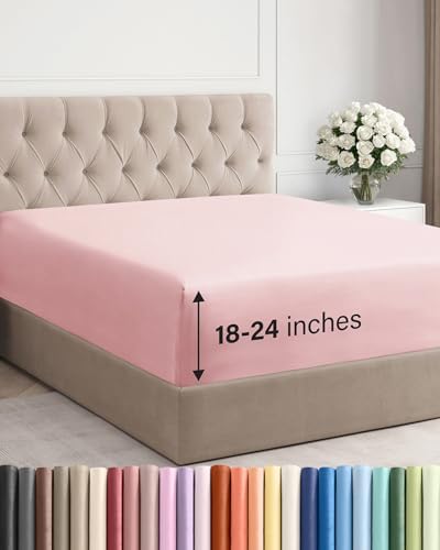 CGK Linens Extra Deep Cal King Fitted Sheet by CGKUnlimited
