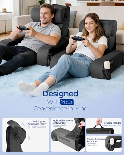 Kayfia Reading Pillow, 30-90° Stepless Adjust Angle Height - Image 4