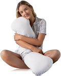 SleepCloud Weighted Body Pillow 6.5lbs, Cooling Tencel Cover, 41” x 10” by SleepCloudBodyPillows