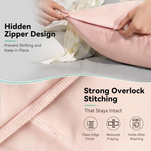 Cooling Curved Pillowcase for Side Sleeper Pillow - Image 6