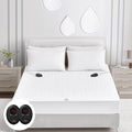 Bwarm Electric Heated Mattress Pad King Size, Bed Warmer, 9 Heat Settings by Bwarm