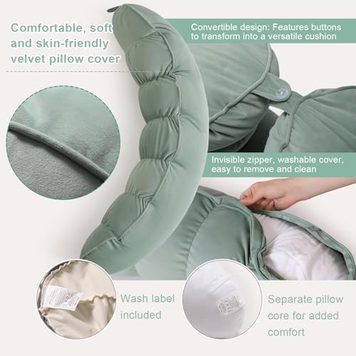 Peallow – Long Round Body Pillow - Image 4