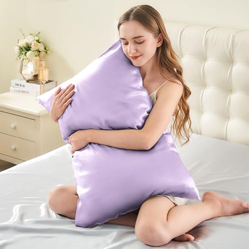 INFIIXSO Silk Pillow Cases Queen Size Set of 2, Hidden Zipper - Image 3