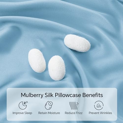 INFIIXSO Mulberry Silk Pillow Cases Queen Size - Image 2