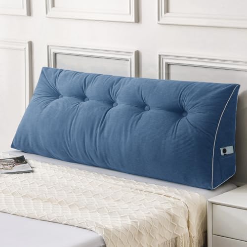 Sasttie Headboard Pillow Full, Wedge Pillow Headboard by SASTTIE