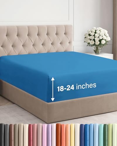 CGK Linens Extra Deep King Fitted Sheet by CGKUnlimited
