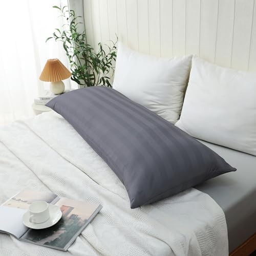 100% Cotton Zippered Body Pillow Protectors 1 Pack - Image 3