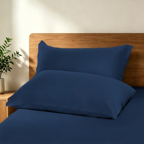 Bamboo Viscose Zipper Pillow Cases Standard Size Set of 4 - Image 5