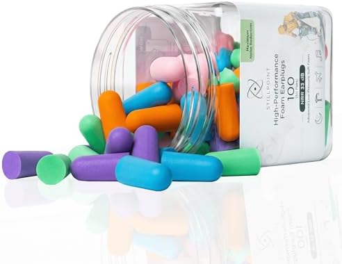 Happy Hippo Soft Foam Earplugs, 33 dB NRR, Maximum Protection - Image 5