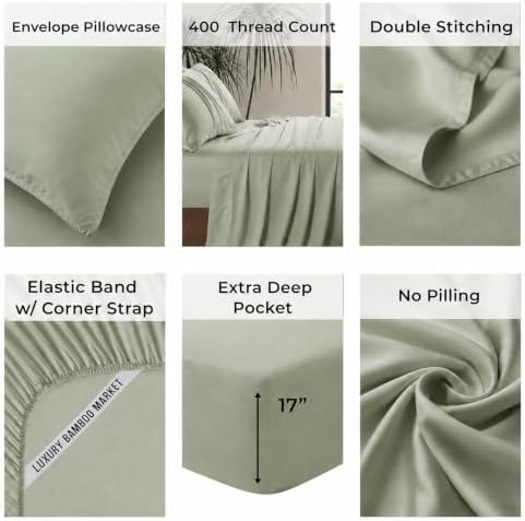 King Envelope Pillowcase Set | 100% Viscose | Organically Grown | Ultra Soft | - Image 4