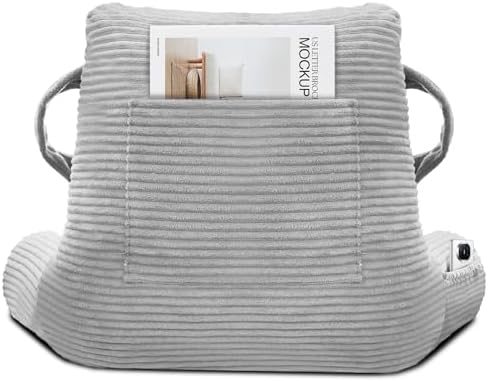 Reading Pillow for Sitting in Bed Adult, Memory Foam - Image 5