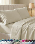 California Design Den Soft 100% Cotton Sateen Cal King Sheet Set by CaliforniaDesignDen