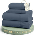 LANE LINEN California King Sheets 100% Organic Cotton 4pc by LaneLinen