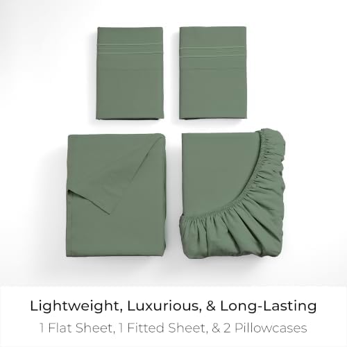 Mellanni Iconic 4-Piece, Ultra Soft Sheet Set - Image 3