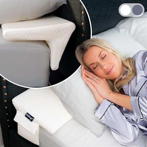 XetraDesign Bed Wedge Pillow for Headboard Gap Up to 7", Triangle Gap Filler by XetraDesign