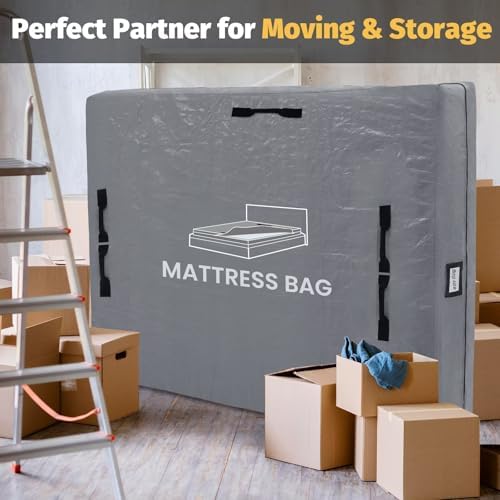 Mattress Bags for Moving and Storage, BETU Waterproof Mattress Protector Twin - Image 6