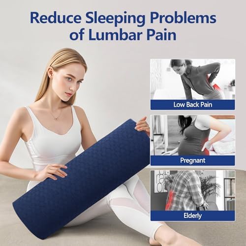 Cozyhealth - 2.95" H*18.7" L - Soft Small Lumbar Pillow - Image 7