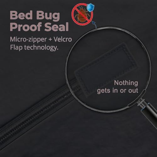 Guardmax King Mattress Protector Zippered, Bed Bug Mattress Cover - Image 3