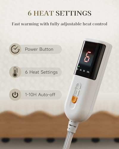 GOTCOZY Heated Mattress Pad King Size-Heated Pad - Image 3