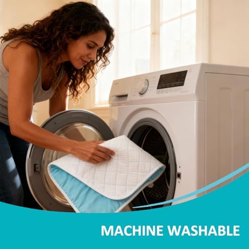 34"x52" Washable Waterproof Bed Pads, 2 Pack, Incontinence Bed Pads - Image 4