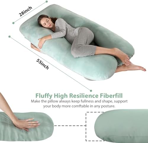 Amagoing 55 inches Pregnancy Pillows - Image 6