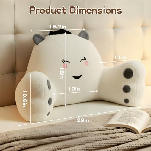Reading Pillow for Sitting Up in Bed Couch - Image 2