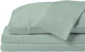 SHEEX - Original Performance Sheets Set (Queen) Serene Green - Cooling Sheets - Moisture Wicking - 1 Flat Cooling Sheet, 1 Fitted Cooling Sheet, 2 Pillow Covers - Wrinkle Free - Sleep Aid