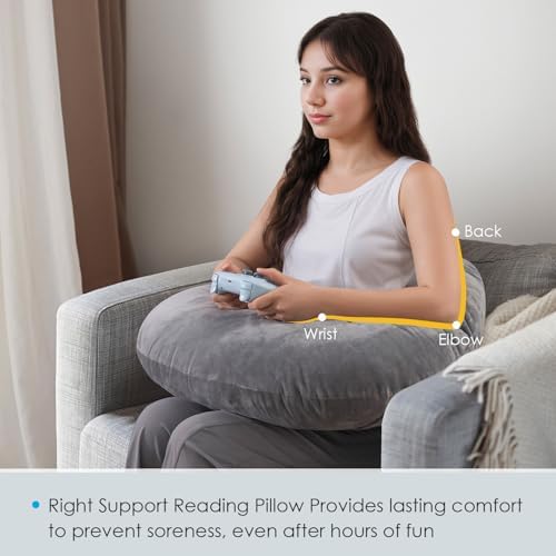 QUEEN ROSE Reading Pillow, Gaming Pillow - Image 3