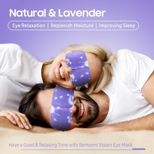 BeHoomi 30Packs Steam Eye Mask, Heated Eye Mask - Image 2