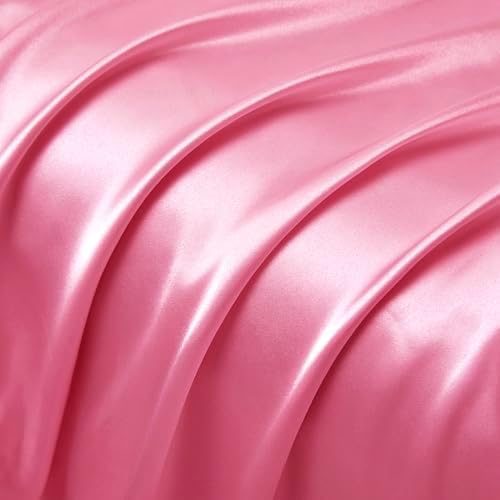 Peach Red Satin Pillowcases Body Pillow - Image 7
