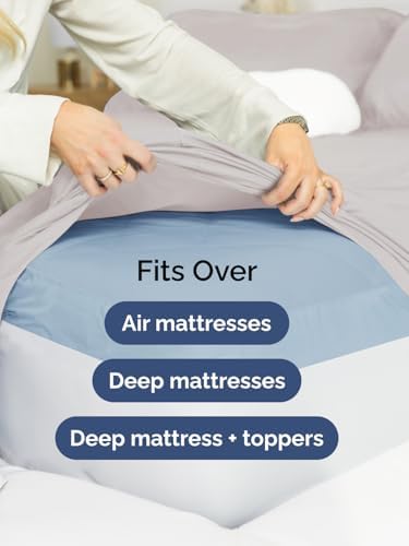 CGK Linens Extra Deep Full Fitted Sheet - Image 6