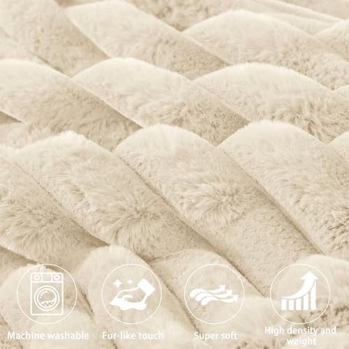 Rycwola Faux Fur Headboard Pillow - Image 4