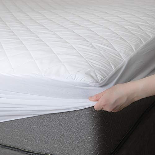 Masirs Twin Mattress Pad Protector Waterproof – Quilted Fitted Mattress Cover - Image 5